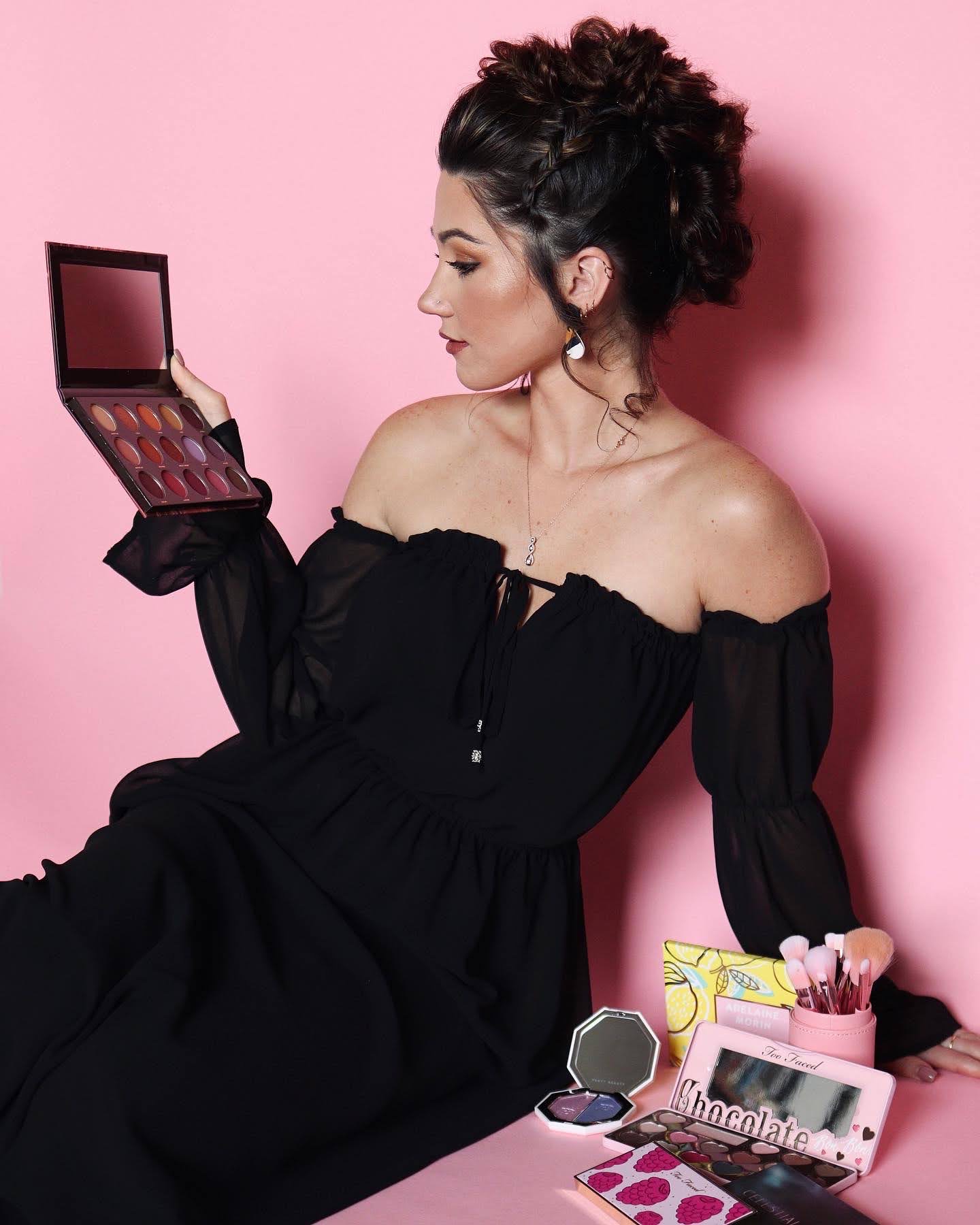 Hair and makeup artist brand photography