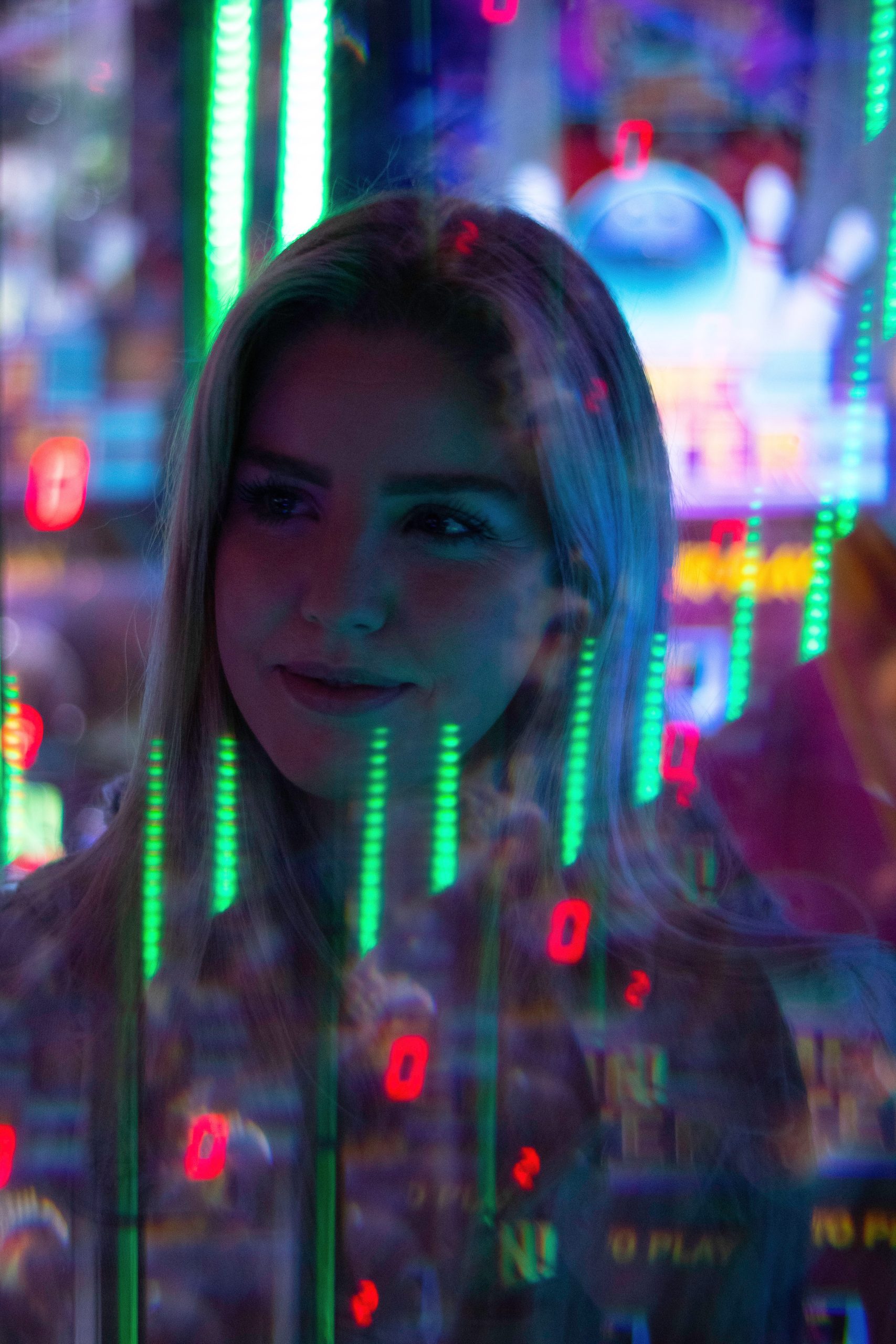 Creative arcade portrait photography by In The Grove Media
