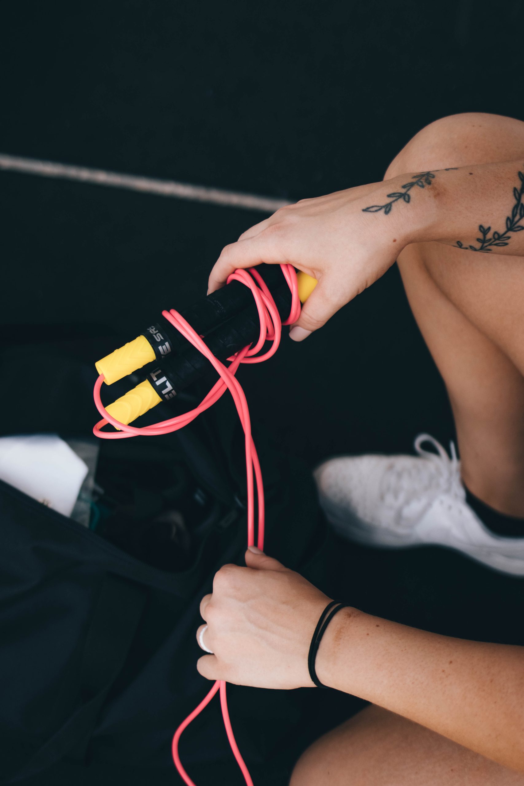 Jump rope product photography by In The Grove Media