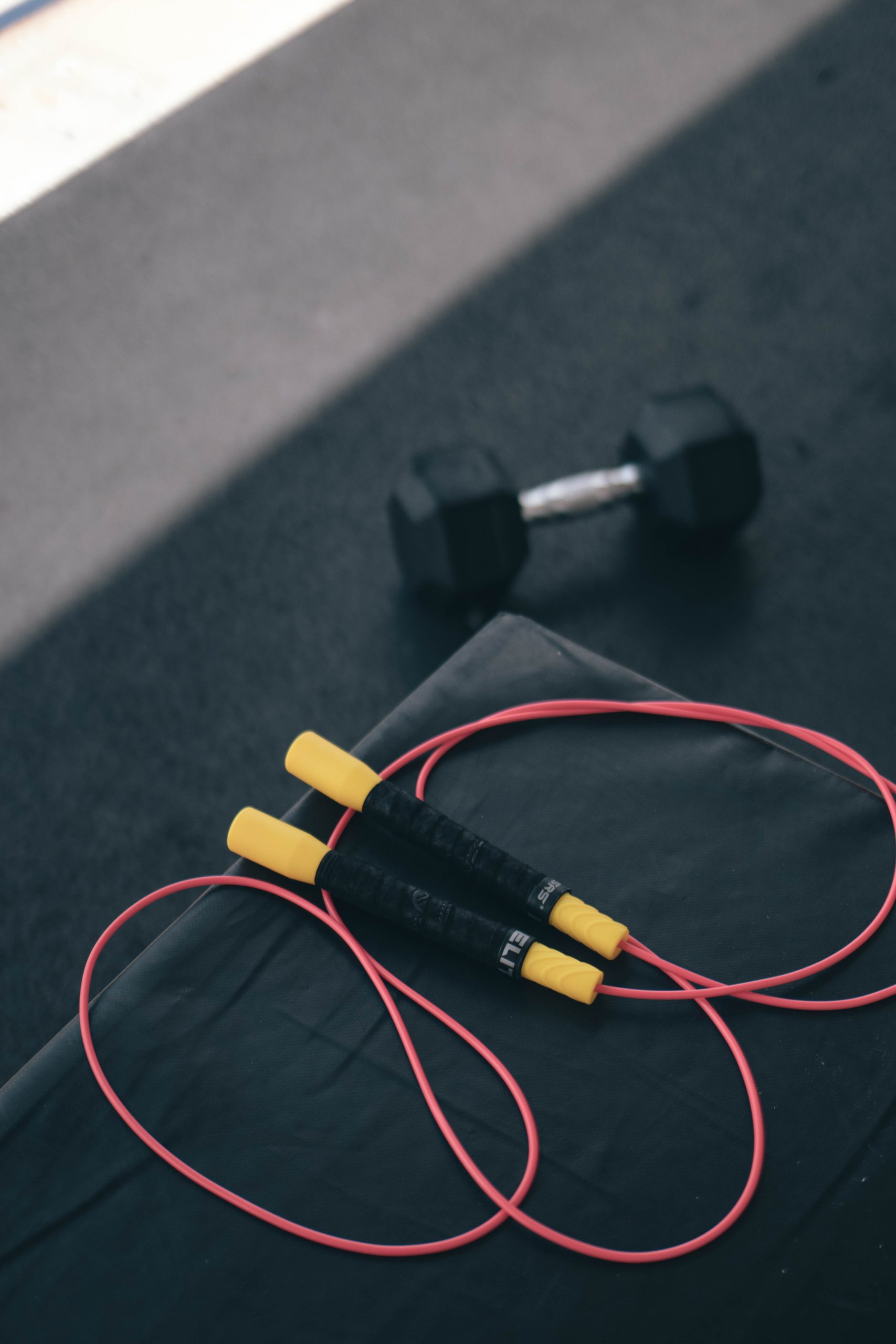Fitness jump rope product photography by In The Grove Media