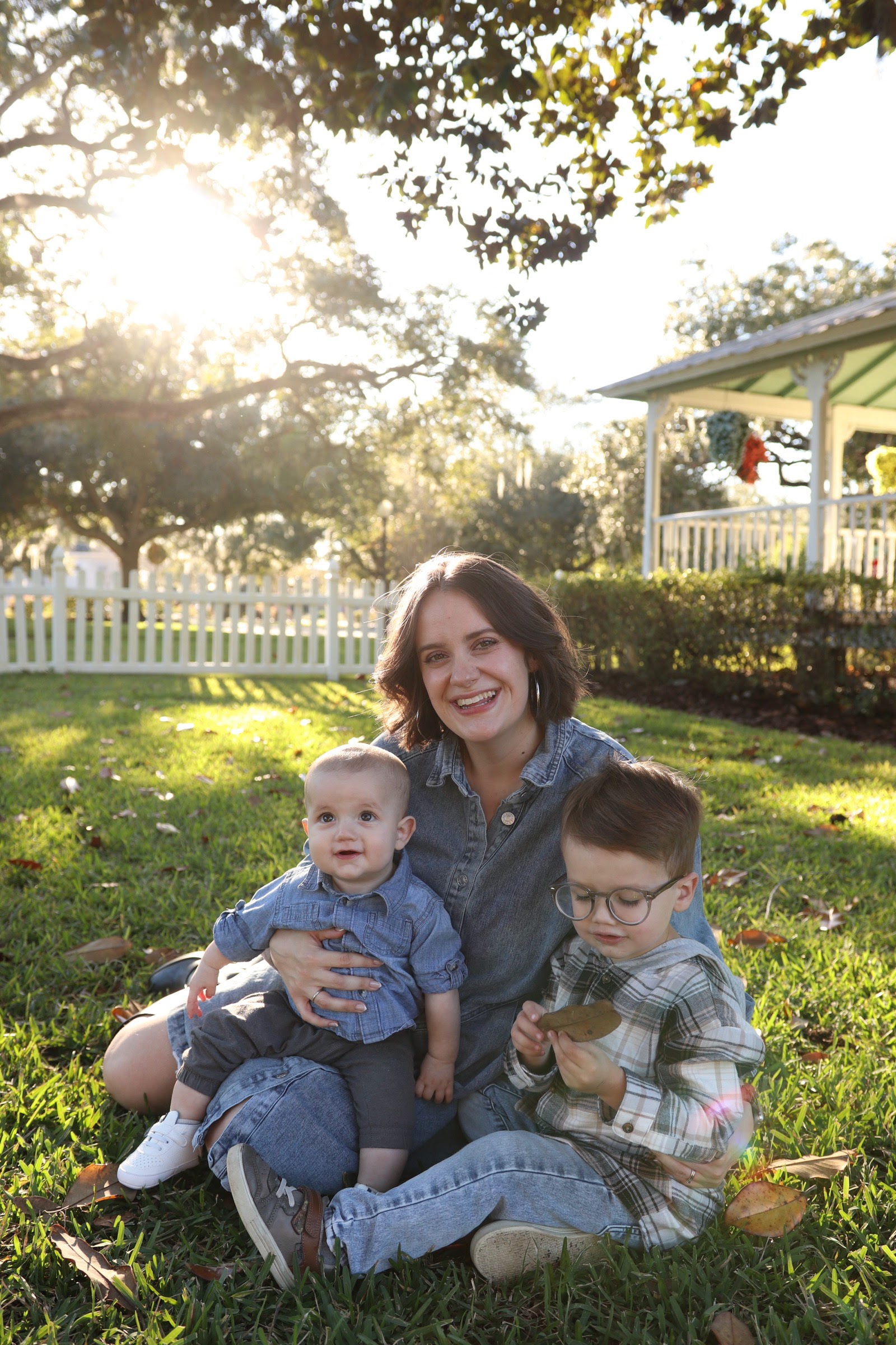 Mother and sons photography
